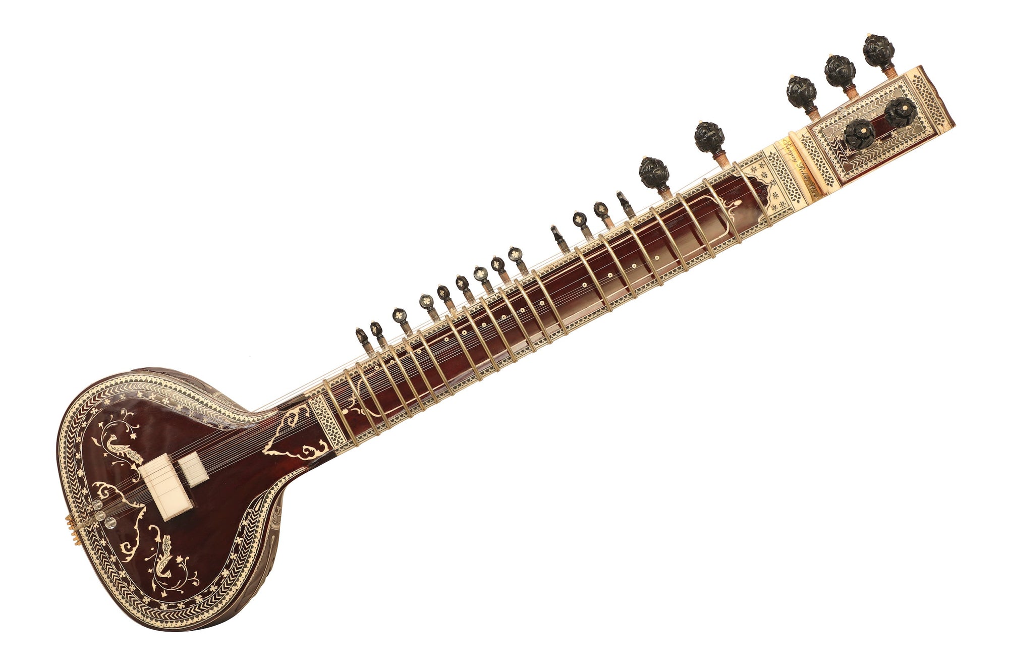 Anarkali Rikhi Ram Premium Signature Sitar - Rikhi Ram India